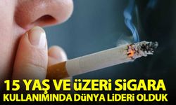 Türkiye, 15 yaş ve üzeri sigara kullanımında dünya lideri oldu