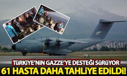 'Koca Yusuf yurda döndü!: 61 Gazzeli hasta tedavi için Türkiye'ye getirildi