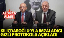 Ümit Özdağ, Kılıçdaroğlu'yla imzaladığı gizli protokolü ifşa etti