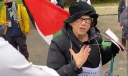 Londra'da Yahudi aktivist, İsrail'e "Nazi" dediği için tutuklandı