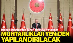 Erdoğan'dan düzenleme talimatı! Muhtarlıklar yeniden yapılandırılacak
