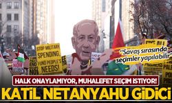 Katil Netanyahu gidici! İsrail'de muhalefet de halk da 'seçim' istiyor