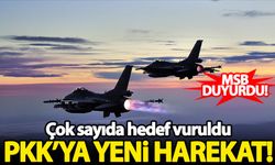 MSB duyurdu! PKK'ya hava harekatı: 13 hedef imha edildi
