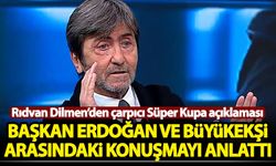 Rıdvan Dilmen'den Süper Kupa açıklaması!  Erdoğan ile Büyükekşi'nin konuşmasını anlattı