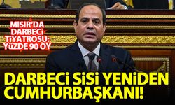 Mısır'da darbeci Sisi yeniden cumhurbaşkanı seçildi!