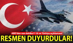 ABD'den son dakika F-16 ve Türkiye açıklaması!