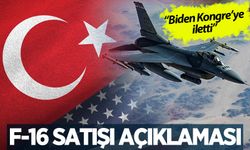 ABD'den Türkiye'ye F-16 satışı açıklaması: Biden Kongre'ye iletti