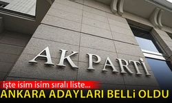 AK Parti'de Ankara ilçe belediye başkan adayları netleşti!
