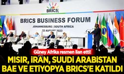 İran, Suudi Arabistan, BAE ve Mısır'dan BRICS kararı!