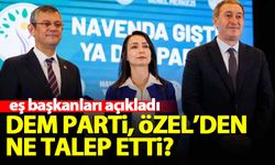 DEM Parti, Özgür Özel ile ne görüştü? Tüm detayları açıkladı...