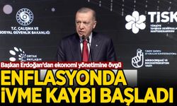 Erdoğan'dan ekonomi mesajı: Enflasyonda ivme kaybı başladı
