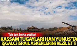 Kassam Tugayları Han Yunus kentinde işgalci İsrail askerini rezil etti