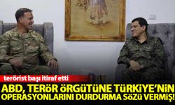 ABD, terör örgütü PKK'ya 'Türkiye'nin operasyonlarını durdurma' sözü vermiş!