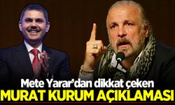 Güvenlik Uzmanı Mete Yarar'dan 'Murat Kurum' açıklaması