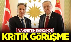 Cumhurbaşkanı Erdoğan, ABD Dışişleri Bakanı Blınken'ı kabul etti