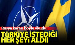Türkiye'nin İsveç'in NATO üyeliğini kabul etmesine Rusya'dan cevap