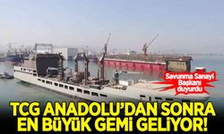 Savunma Sanayii Başkanı Görgün duyurdu! TCG Anadolu'dan sonra en büyük gemi geliyor