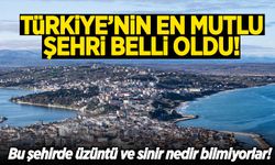 Türkiye'nin en mutlu 10 şehri belirlendi