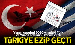 Yunan gazetesi 2030 yılındaki Türk ve Yunan ordusunu karşılaştırdı: Türkiye ezip geçti