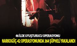 Narkogüç-42 operasyonunda 364 şüpheli yakalandı