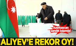 Azerbaycan'da İlham Aliyev'e rekor oy!