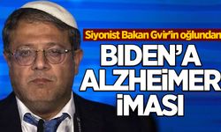 Siyonist bakanın oğlundan Biden'a 'Alzheimer hastası' iması