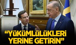 Cumhurbaşkanı Erdoğan, Kristersson'a net mesaj: Yükümlülükleri yerine getirin