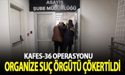 Kafes-36 operasyonlarında organize suç örgütü üyesi 18 şüpheli yakalandı
