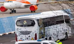 Real Madrid'in takım otobüsü kaza yaptı!