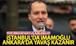 Fatih Erbakan: İstanbul'da İmamoğlu, Ankara'da Yavaş kazanır