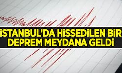 İstanbul'da hissedilen bir deprem meydana geldi