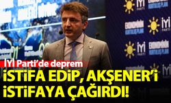 İYİ Partili Bilge Yılmaz istifa edip, Akşener'i istifaya çağırdı