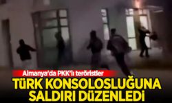 Almanya'da PKK'lı teröristler Türk Konsolosluğu'na saldırı düzenledi