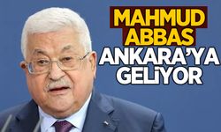 Filistin Devlet Başkanı Mahmud Abbas Ankara'ya geliyor