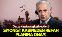 Siyonist kabine Refah'a saldırı planını onayladı!