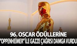 96. Oscar ödüllerine "Oppenheimer" ile Gazze çağrısı damga vurdu