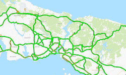 İstanbul'da seçim nedeniyle yollar boş kaldı: Yoğunluk yüzde 8 düştü