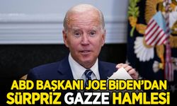 ABD Başkanı Joe Biden'dan  sürpriz 'Gazze' hamlesi!