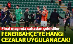 Süper Kupa Finali'nden çekilen Fenerbahçe'ye hangi cezalar uygulanacak?