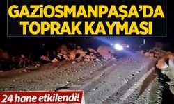 Gaziosmanpaşa'da toprak kayması: 96 vatandaş tahliye edildi