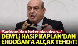 DEM'li Hasip Kaplan'dan Erdoğan'a alçak tehdit: Saddam'dan beter olacaksın...
