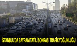 İstanbul'da ilk mesai gününde trafik yoğunluğu