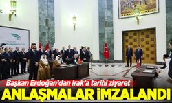 Başkan Erdoğan'dan tarihi ziyaret: Anlaşmalar imzalandı!