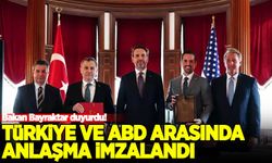 Bakan Bayraktar duyurdu! Türkiye ve ABD arasında anlaşma imzalandı