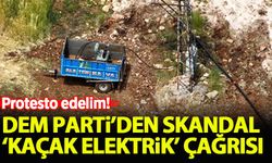 DEM Parti'den skandal 'kaçak elektrik' çağrısı: Protesto edelim!