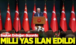 Başkan Erdoğan duyurdu: Milli yas ilan edildi