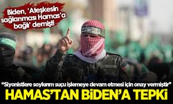Hamas'tan Biden'ın açıklamalarına tepki!