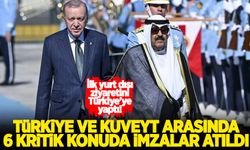 Türkiye ve Kuveyt arasında imzalar atıldı!  6 kritik konuda anlaşma