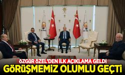 Özgür Özel: Cumhurbaşkanı Erdoğan ile görüşmemiz olumlu geçti