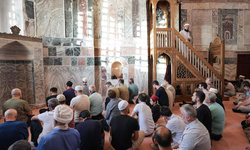 Kariye Camii'nde yıllar sonra ilk bayram namazı
